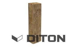 DITON LINIE DŘEVA Palisáda D90/25 DUB světlý 25/15/90cm